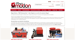 Desktop Screenshot of magic-motion.de